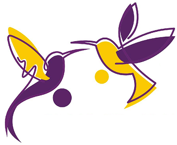 איור של שתי ציפורים, יונקי דבש